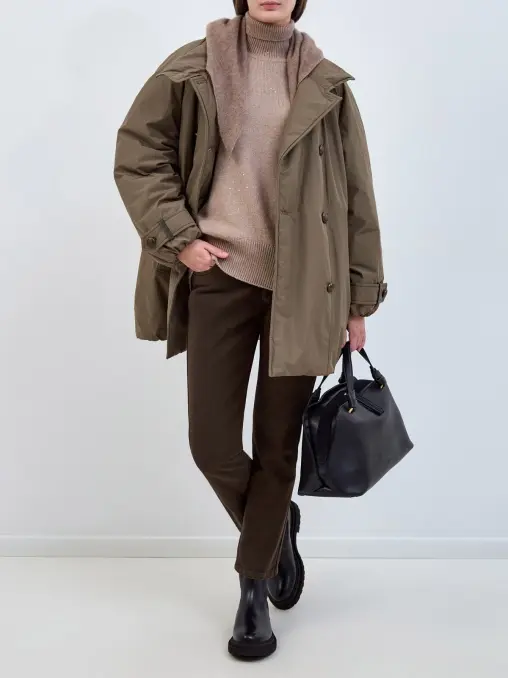 Джинсы хлопковые BRUNELLO CUCINELLI