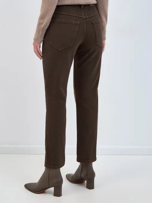 Джинсы хлопковые BRUNELLO CUCINELLI