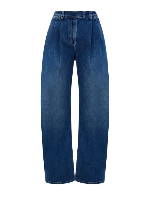 Джинсы хлопковые BRUNELLO CUCINELLI