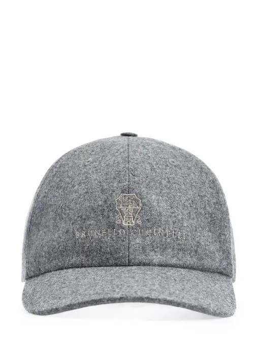 Бейсболка шерстяная BRUNELLO CUCINELLI