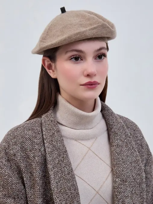 Берет кашемировый BRUNELLO CUCINELLI