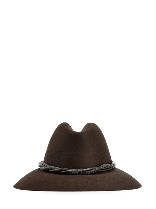 Шляпа фетровая BRUNELLO CUCINELLI