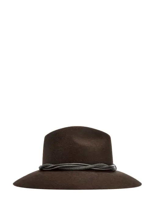 Шляпа фетровая BRUNELLO CUCINELLI