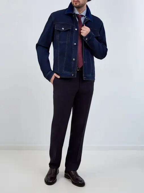 Рубашка хлопковая BRUNELLO CUCINELLI