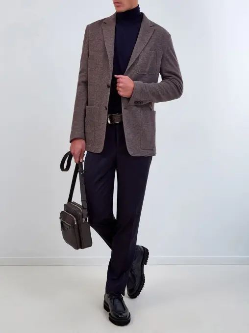 Брюки шерстяные CANALI