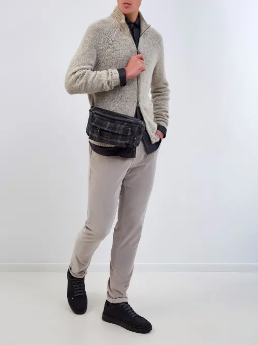 Брюки хлопковые CANALI