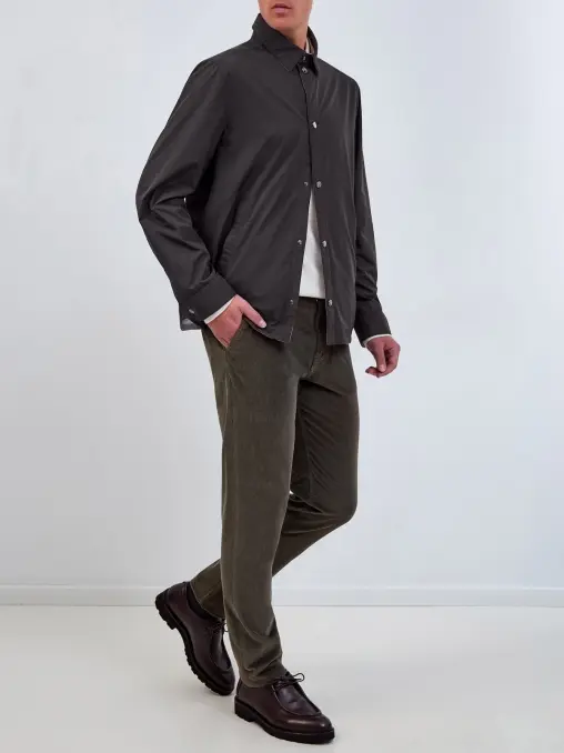 Брюки хлопковые CANALI