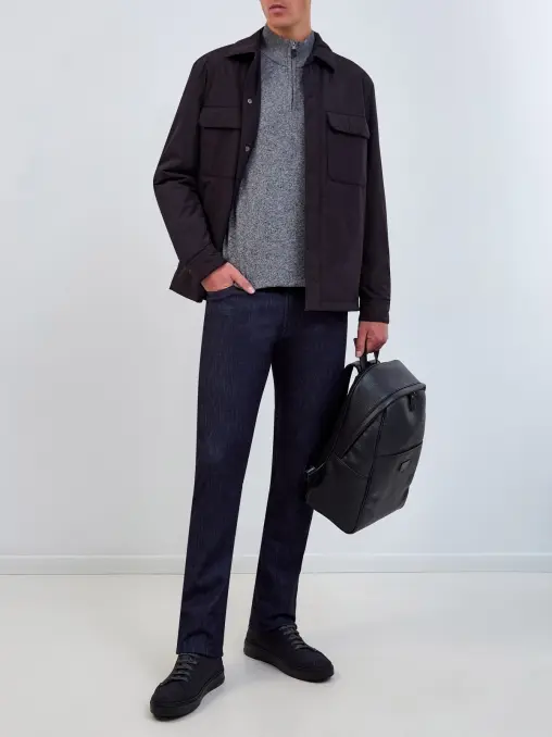 Джинсы хлопковые CANALI