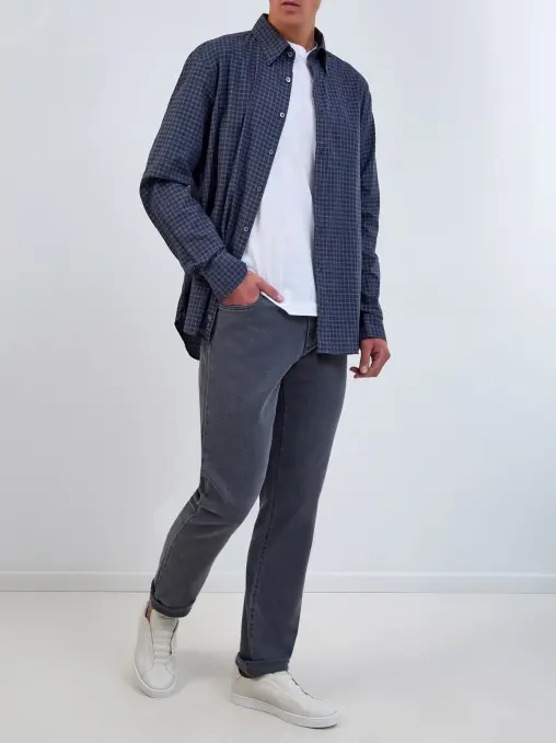 Джинсы хлопковые CANALI