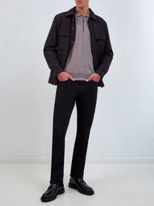 Поло шерстяное CANALI