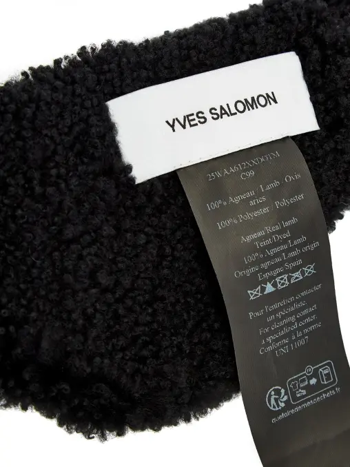 Повязка меховая YVES SALOMON
