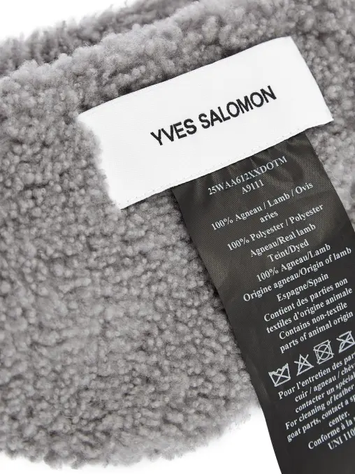 Повязка меховая YVES SALOMON