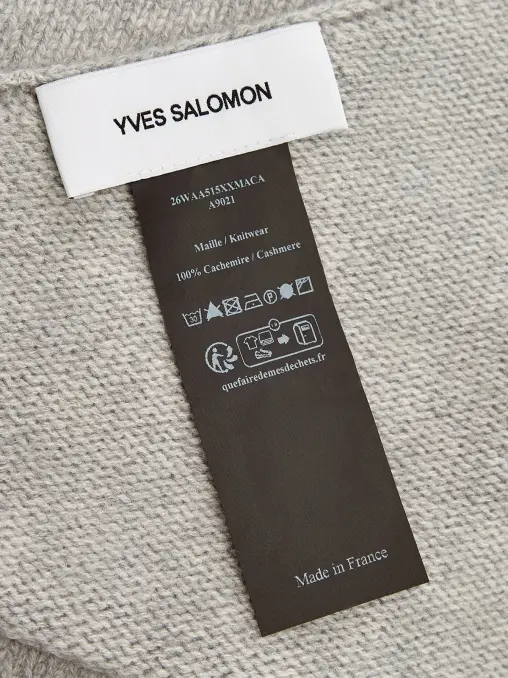 Шарф кашемировый YVES SALOMON