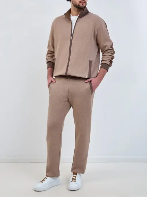 Брюки хлопковые BERTOLO LUXURY MENSWEAR