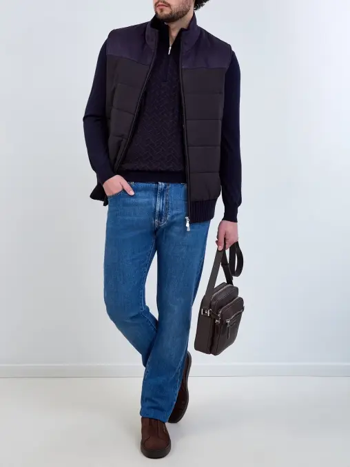 Джемпер шерстяной BERTOLO LUXURY MENSWEAR