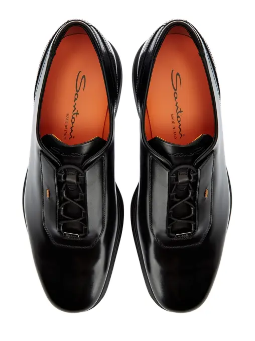Ботинки кожаные SANTONI