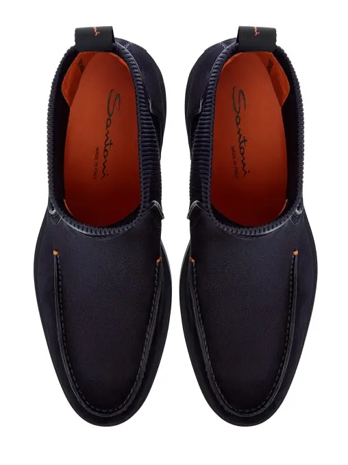Ботинки замшевые SANTONI