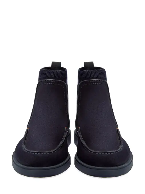 Ботинки замшевые SANTONI