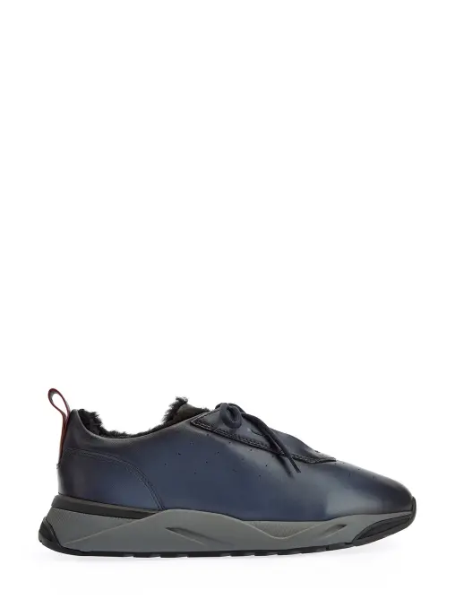 Кроссовки кожаные SANTONI