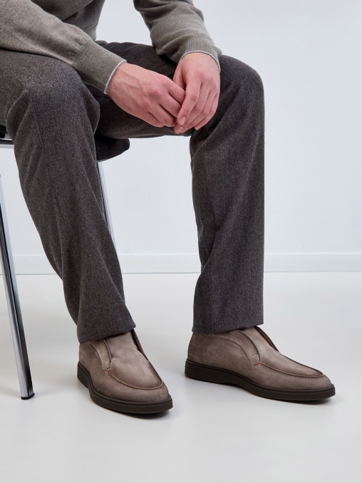 Ботинки замшевые SANTONI
