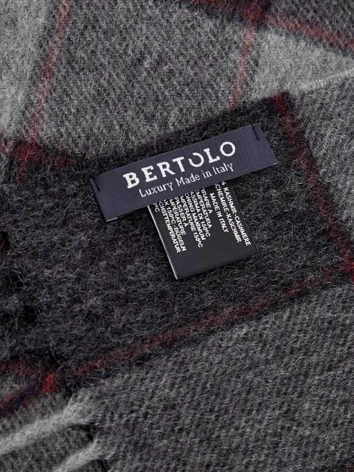 Шарф кашемировый BERTOLO LUXURY MENSWEAR