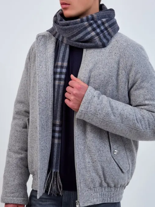 Шарф кашемировый BERTOLO LUXURY MENSWEAR