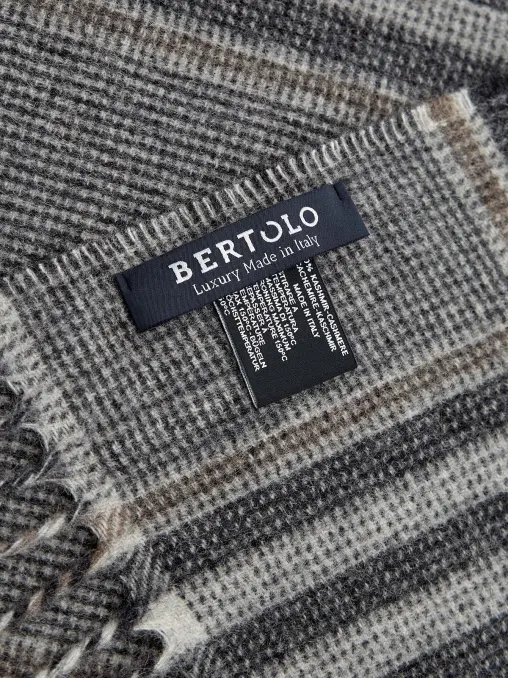 Шарф кашемировый BERTOLO LUXURY MENSWEAR