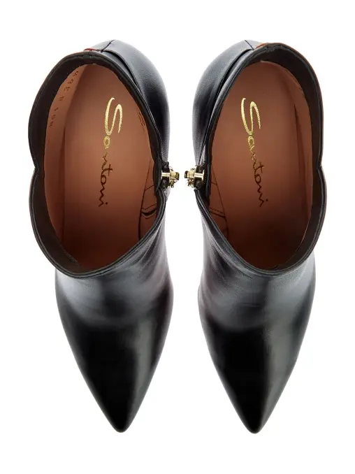 Ботильоны кожаные SANTONI