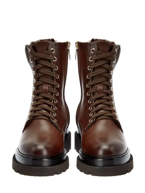 Ботинки кожаные SANTONI