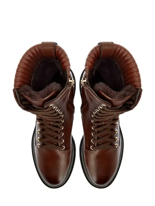 Ботинки кожаные SANTONI