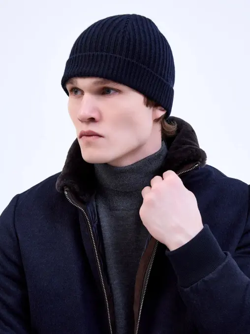 Шапка кашемировая BERTOLO LUXURY MENSWEAR