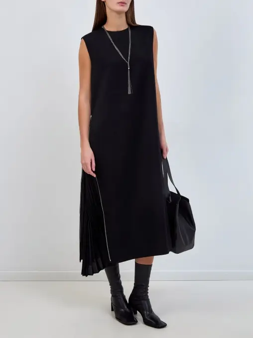 Платье шерстяное JIL SANDER