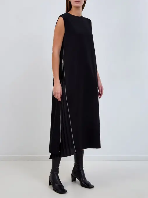 Платье шерстяное JIL SANDER
