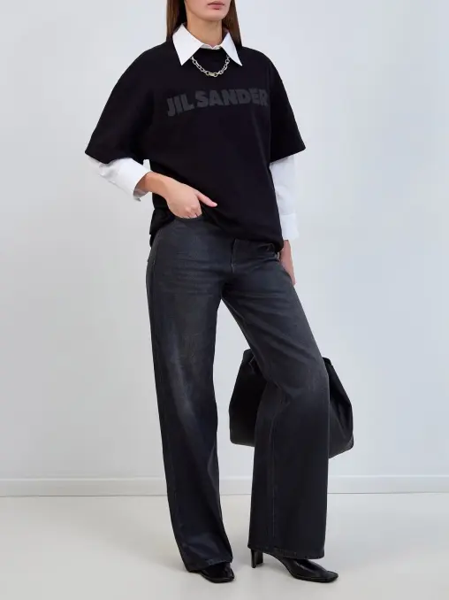 Футболка хлопковая JIL SANDER