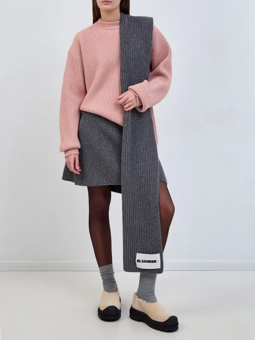 Юбка шерстяная JIL SANDER