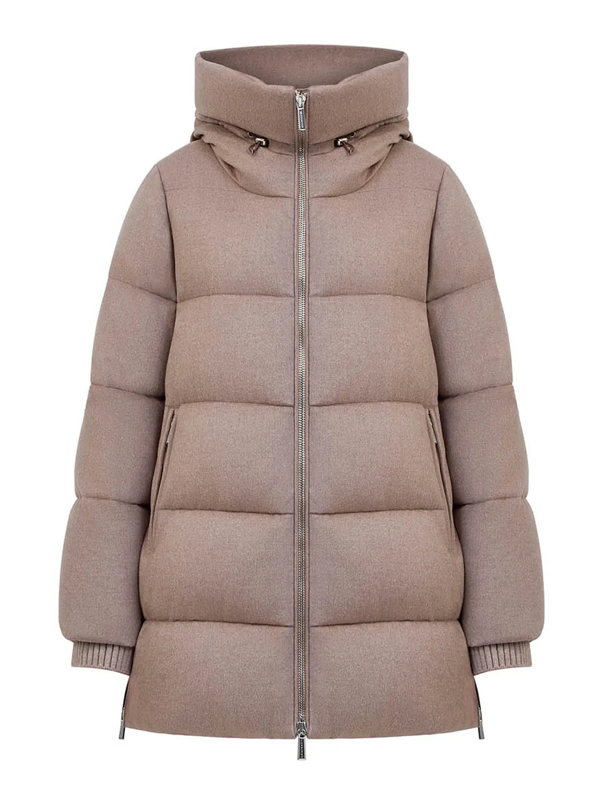 Пуховик шерстяной
