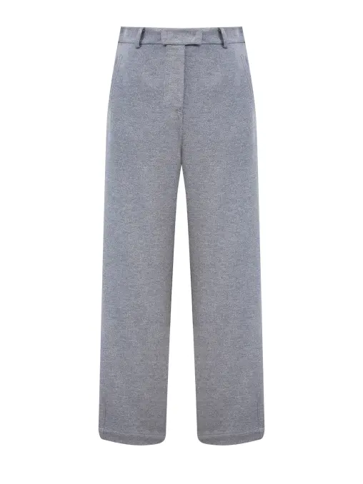 Брюки из вискозы и хлопка BRUNELLO CUCINELLI