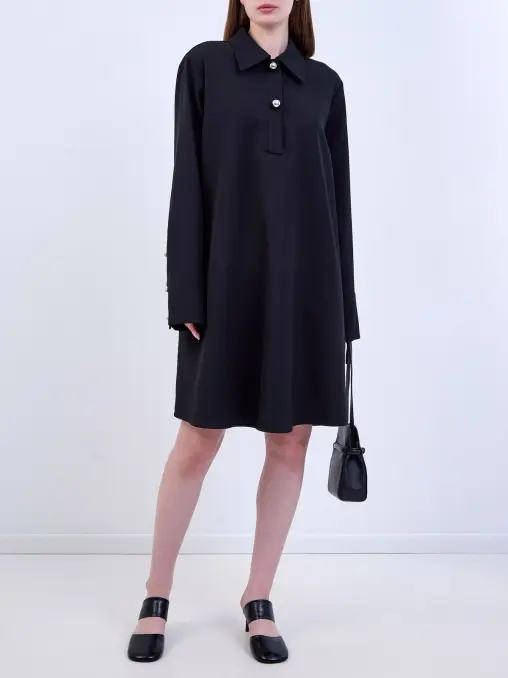 Платье шерстяное JIL SANDER