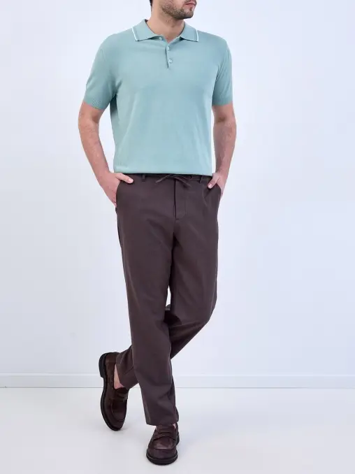Брюки шерстяные CANALI