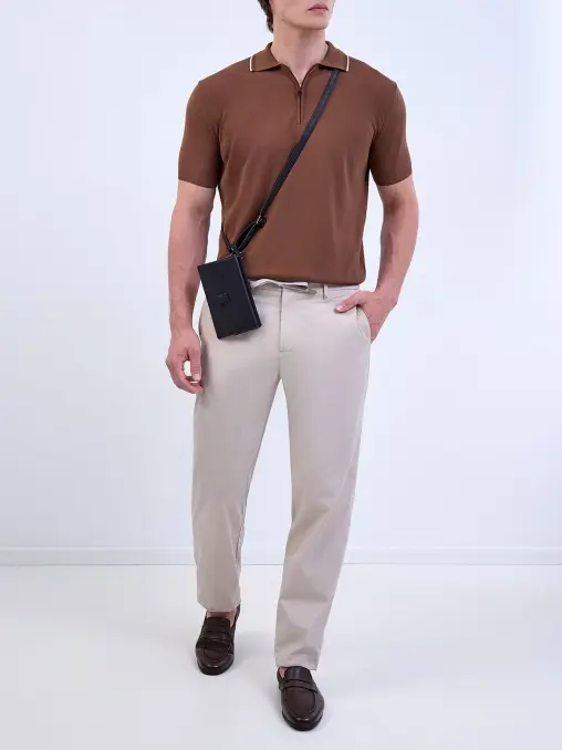 Брюки хлопковые CANALI