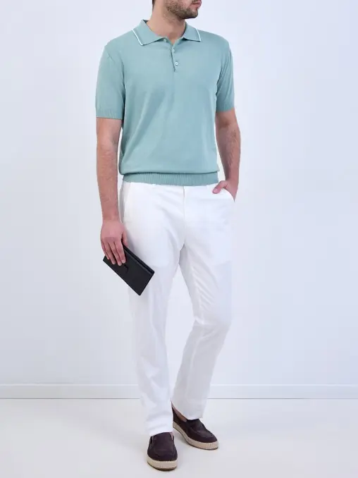 Брюки хлопковые CANALI