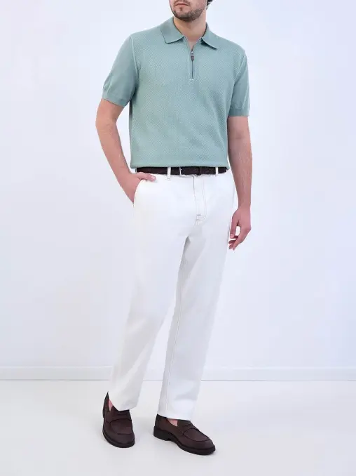 Брюки хлопковые CANALI