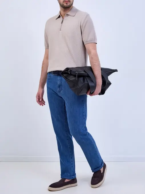 Джинсы хлопковые CANALI