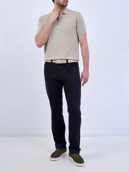 Поло хлопковое CANALI