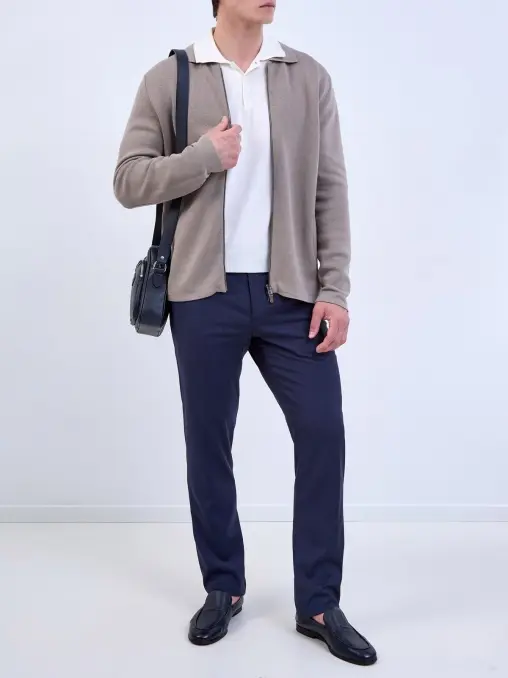 Брюки шерстяные CANALI