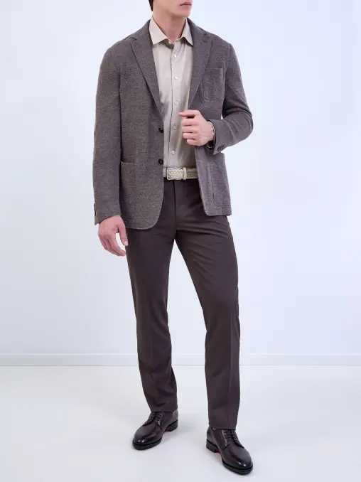 Брюки шерстяные CANALI