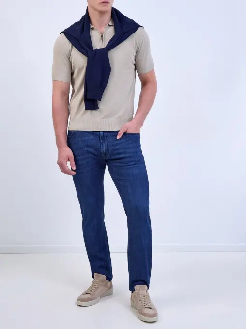 Джинсы хлопковые CANALI