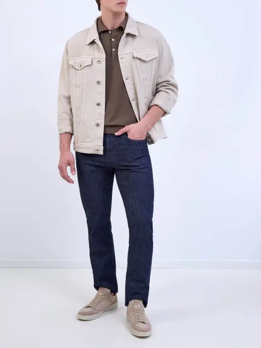 Джинсы хлопковые CANALI