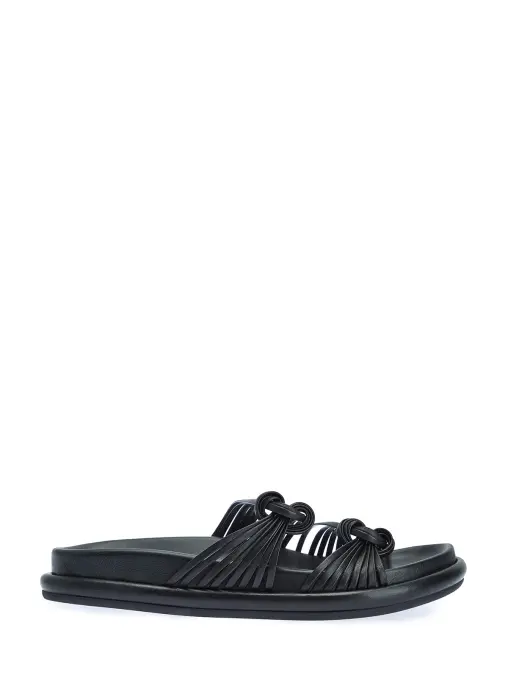 Шлепанцы кожаные SANTONI