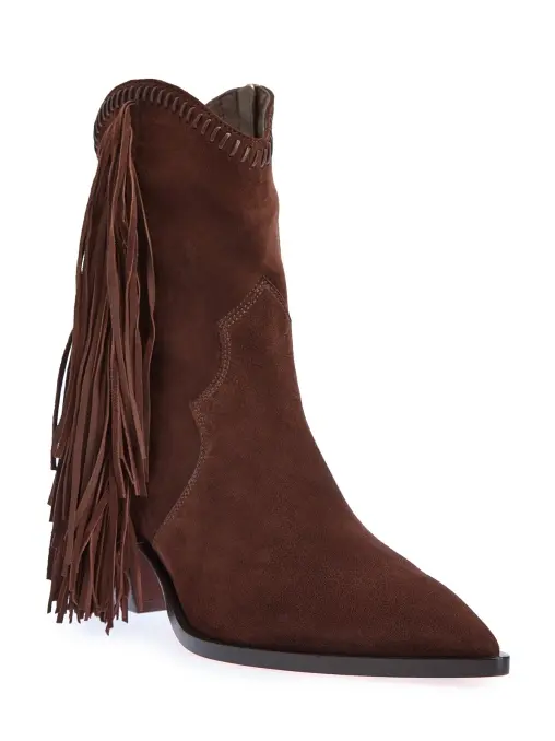 Ботильоны замшевые SANTONI